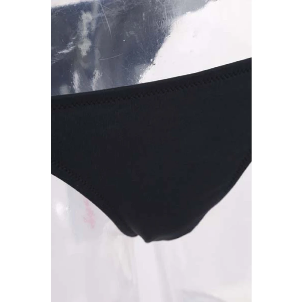 Reina Olga Zwarte Zee Bikini met Verwijderbare Vulling en Scrunch Zijkanten Black Dames