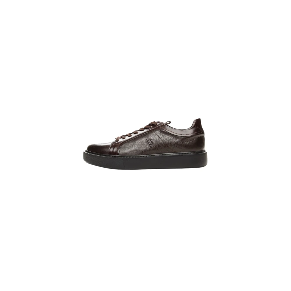 Poche Paris Stijlvolle Sneakers Heren Schoenen Bruin