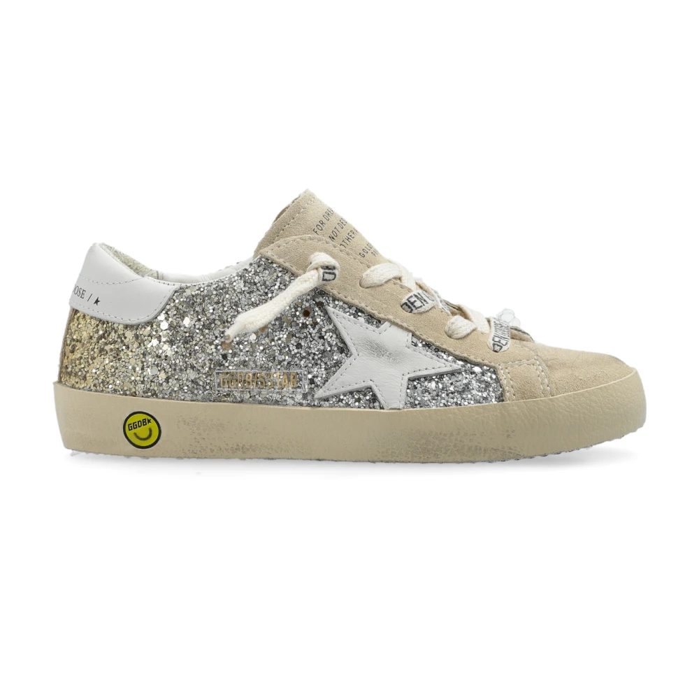 Golden Goose Super-Star Classic With List Gray, Unisex