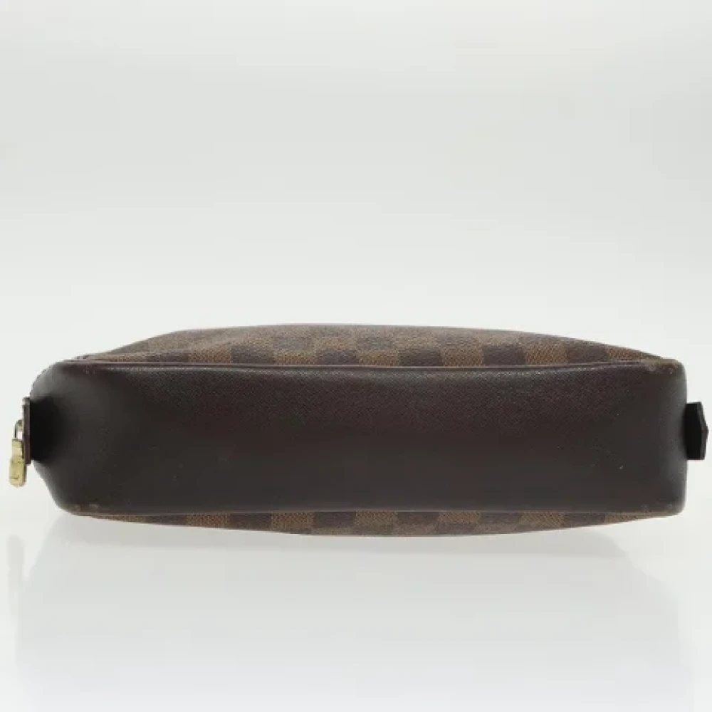 Louis Vuitton Vintage Pre-owned Canvas clutches Brown Dames