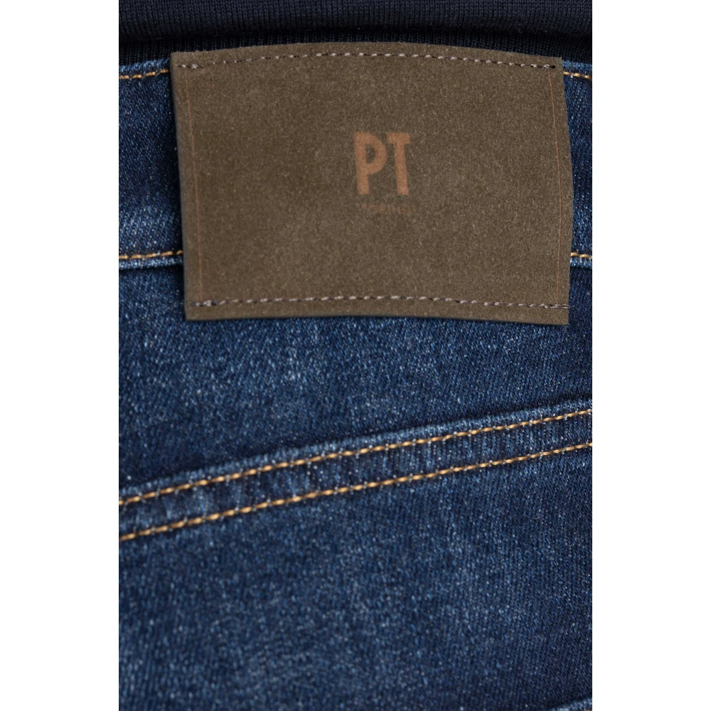 PT Torino Donkere Regular Denim Jeans Blue Heren