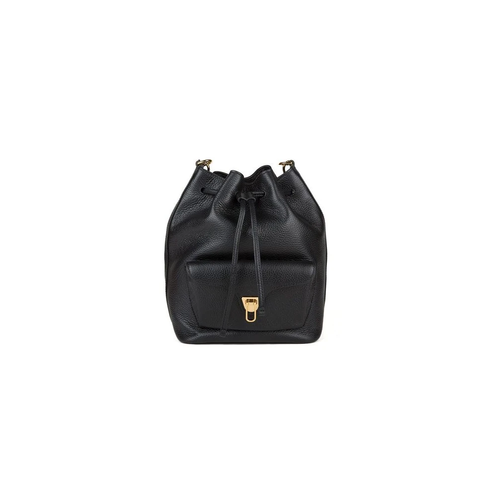 Coccinelle Black Bucket Bags, Female, One Size, Beat Generation Bucket Bag