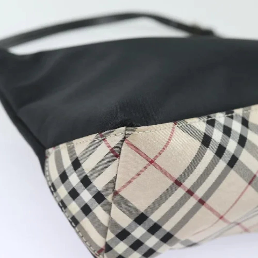 Burberry Vintage Pre-owned Fabric handbags Black Dames