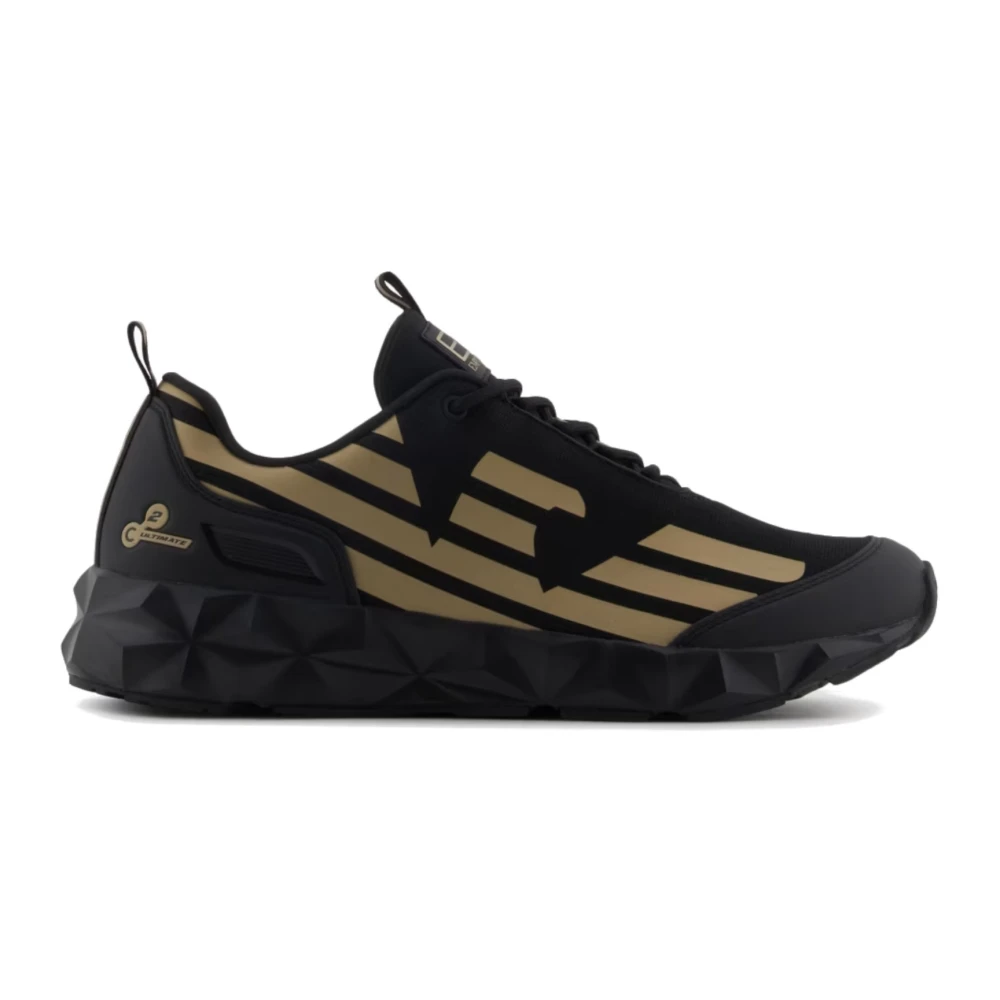 Emporio Armani Ea7 Hombre Negro Zapatos, Talla: 41 1/3 Eu