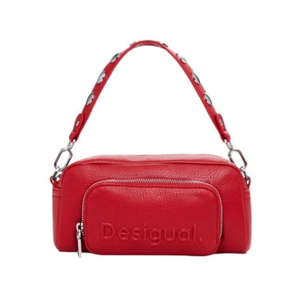 Desigual Chique Polyurethaan Handtas Dames Collectie Red Dames