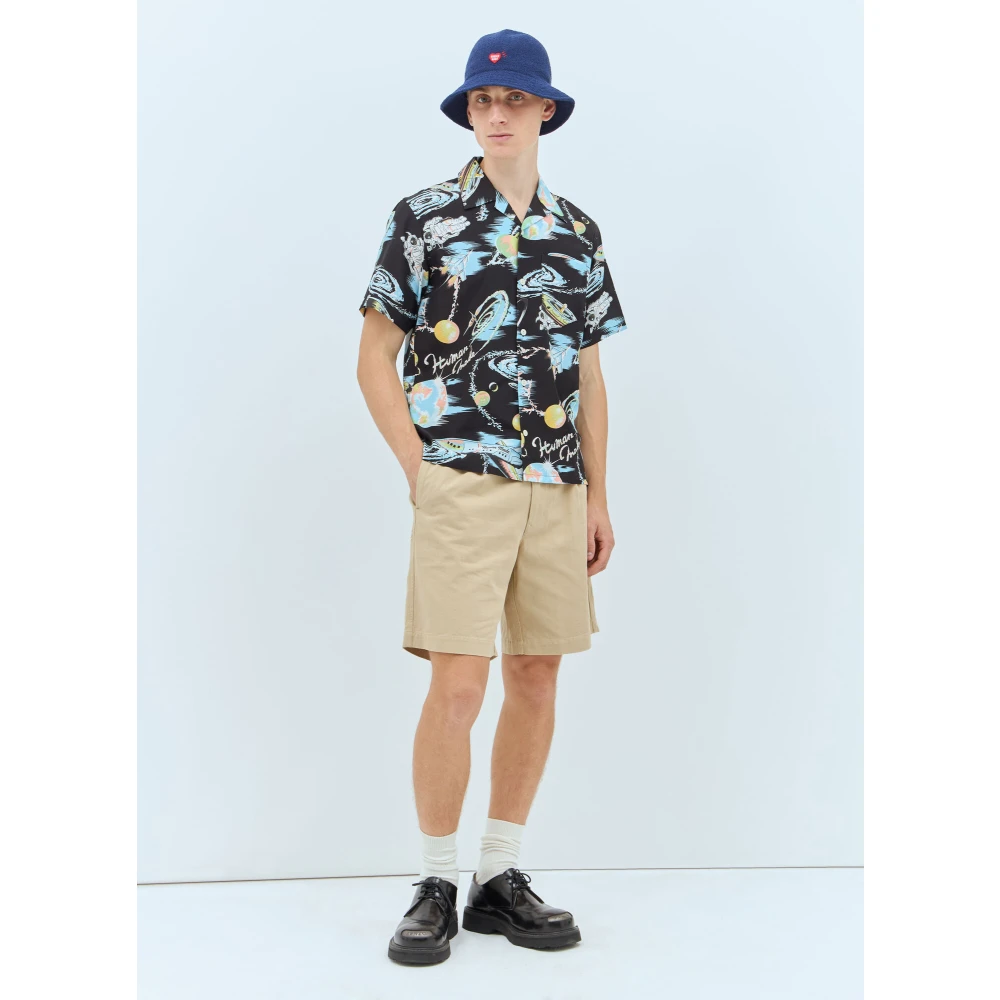 Human Made Skater Shorts van katoenen keper Beige Heren