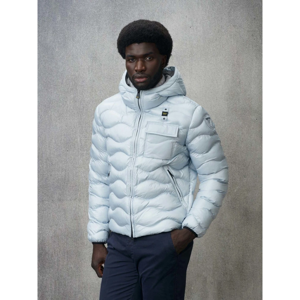 Blauer Grijze Bryant Jas Blue Heren