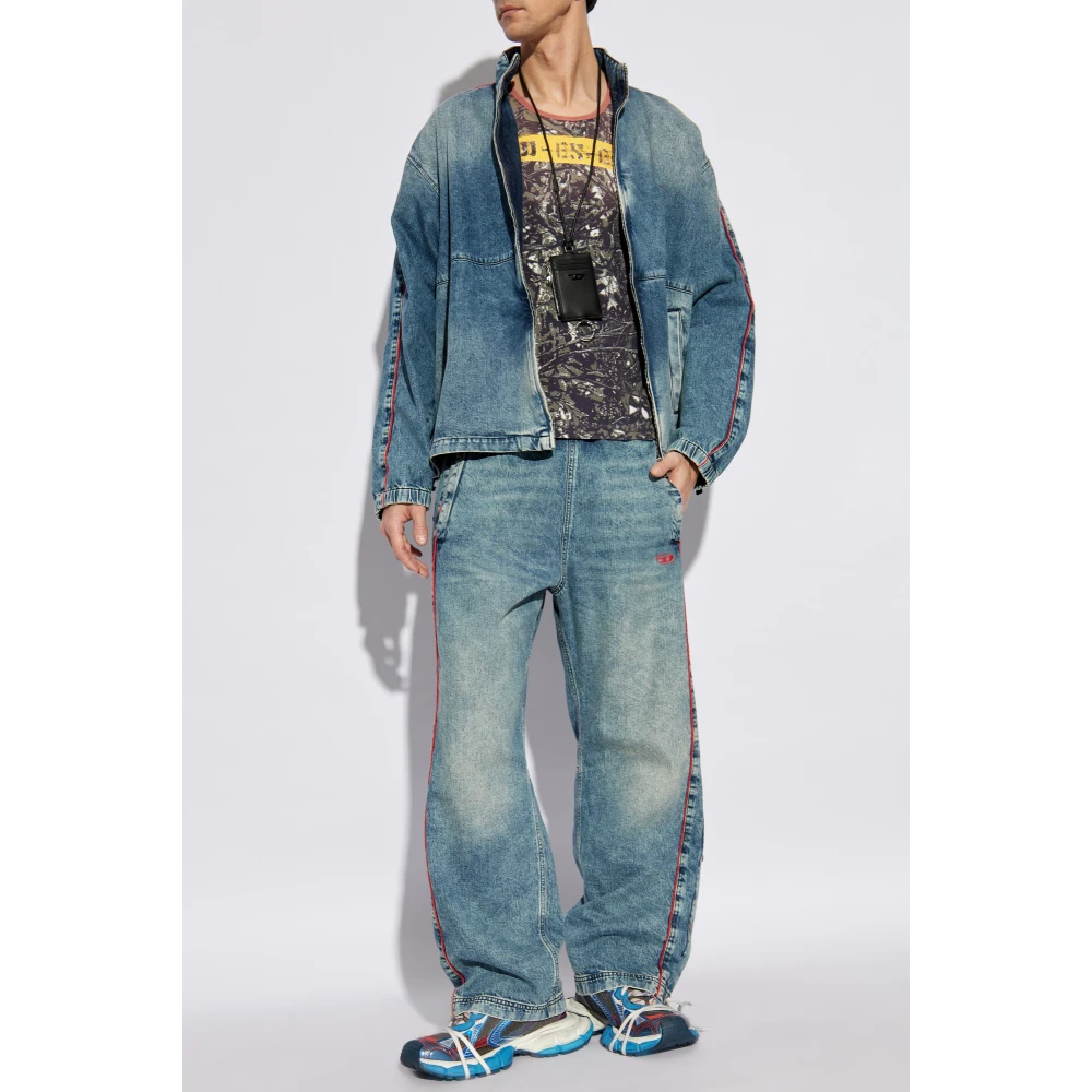 Diesel Top T-Lifty-Camou Multicolor Heren