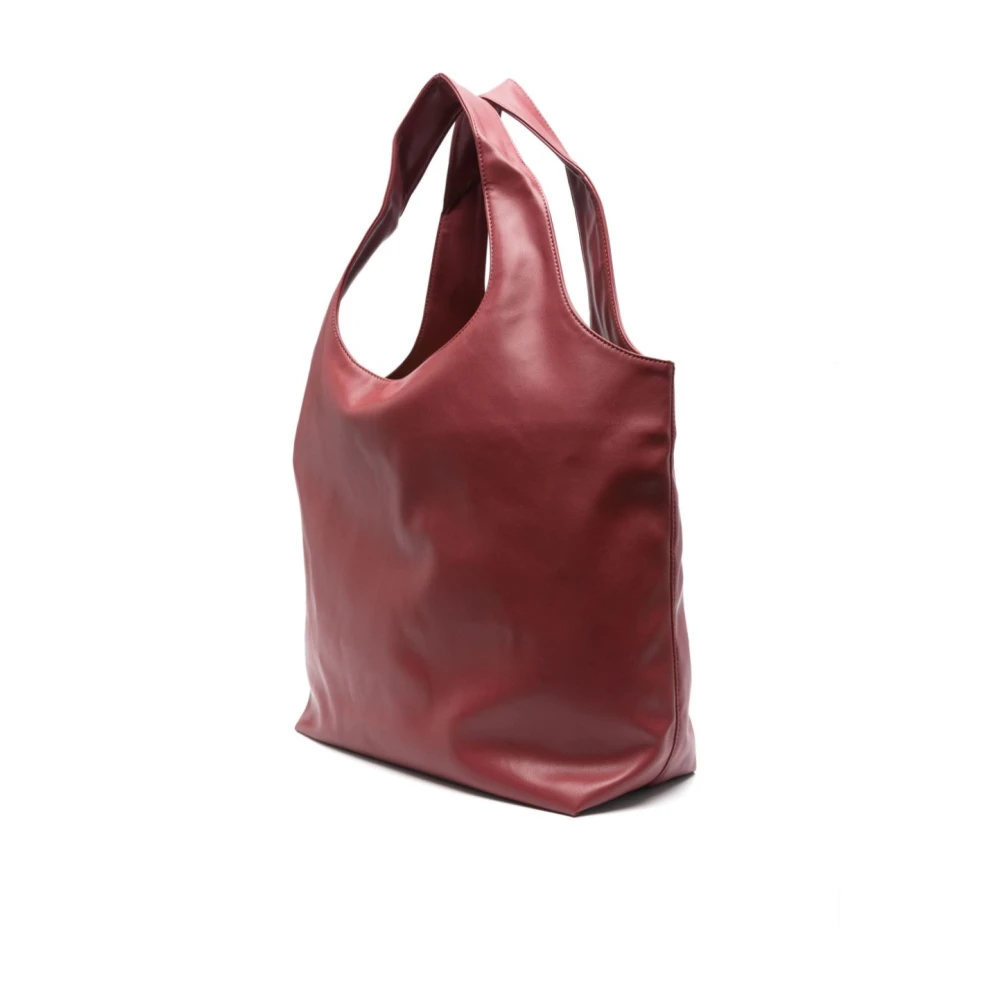 A.p.c. Bordeaux Ninon Handtas met Logo Print Red Dames