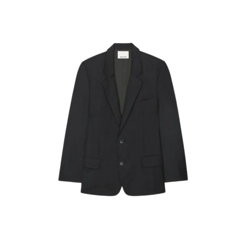 Isabel marant Geruite wollen pakjasje Gray Heren