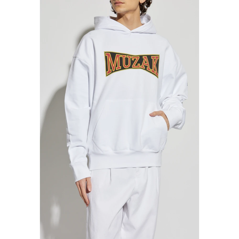 Bally Gedrukte Sweatshirt White Heren
