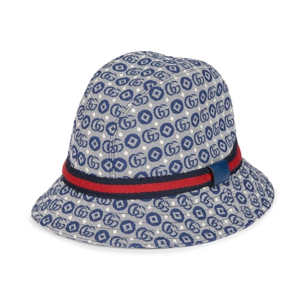Gucci Unisex Kids Blue Kids Hat Collection Cappello
