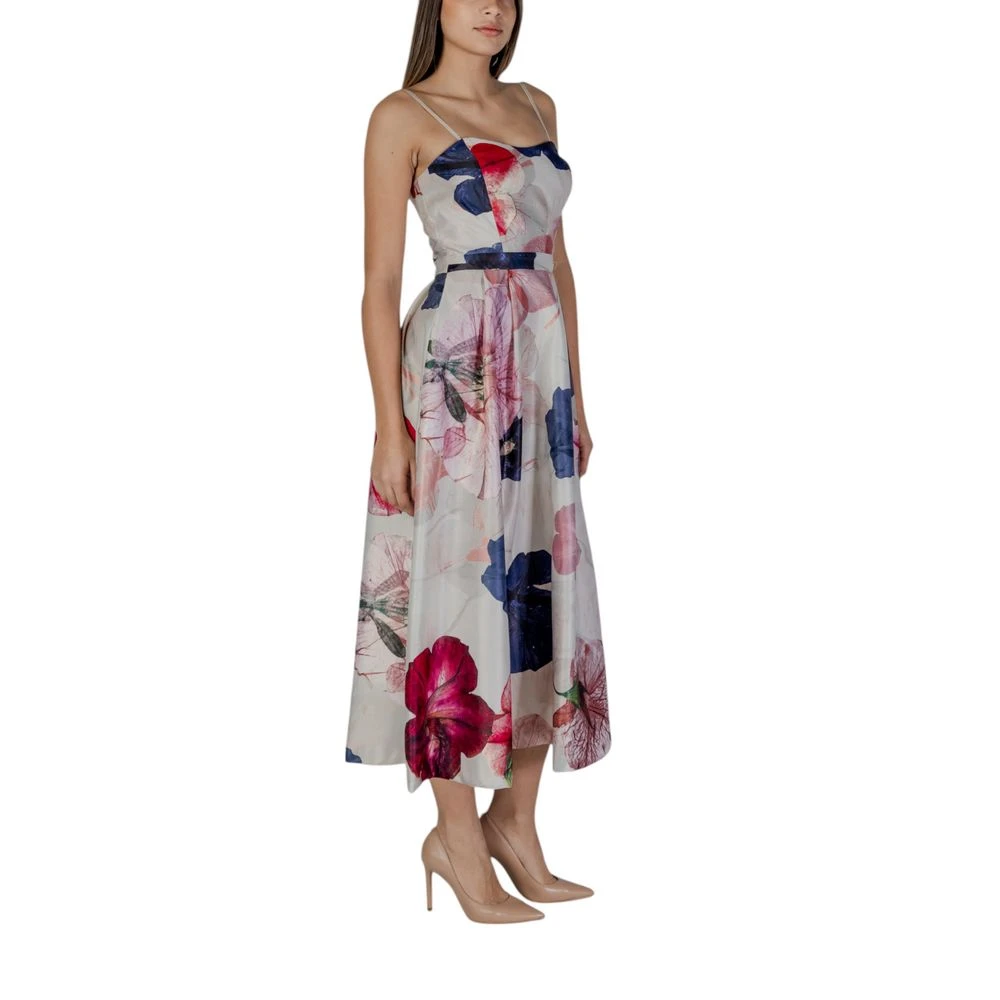 RINASCIMENTO Veelkleurige Polyester Zomerjurk Multicolor Dames