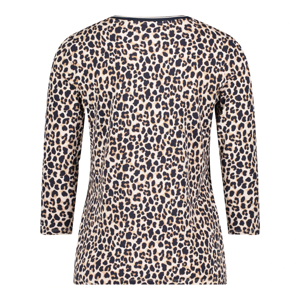 Betty Barclay Animal Print Basic Shirt Multicolor Dames
