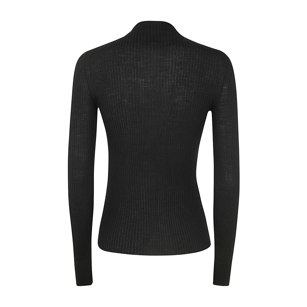 MRZ Zwarte Turtle Neck Sweater Black Dames