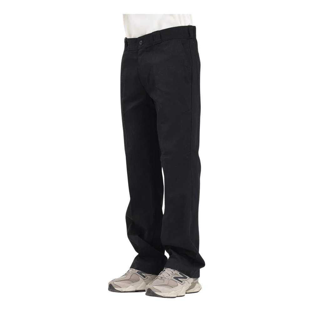 Dickies Uomo Nero - 247 Pantaloni Regular Fit - Trousers - W31 - Immagine 4