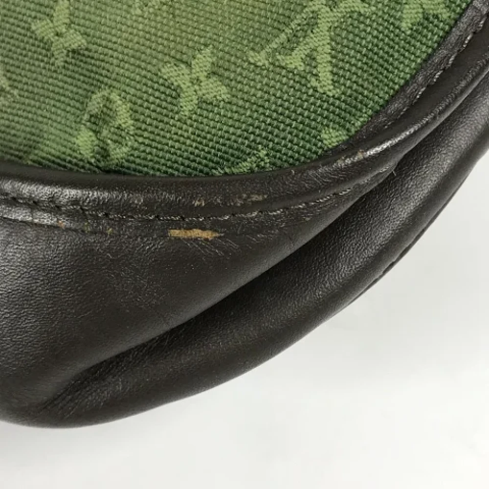 Louis Vuitton Vintage Pre-owned Cotton louis-vuitton-bags Green Dames