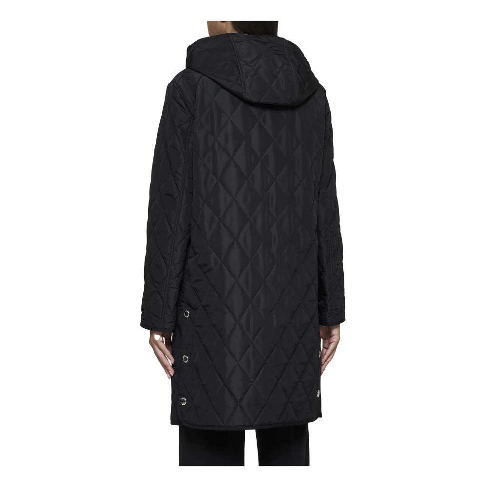 Burberry Zwarte Winterjassen Black Dames