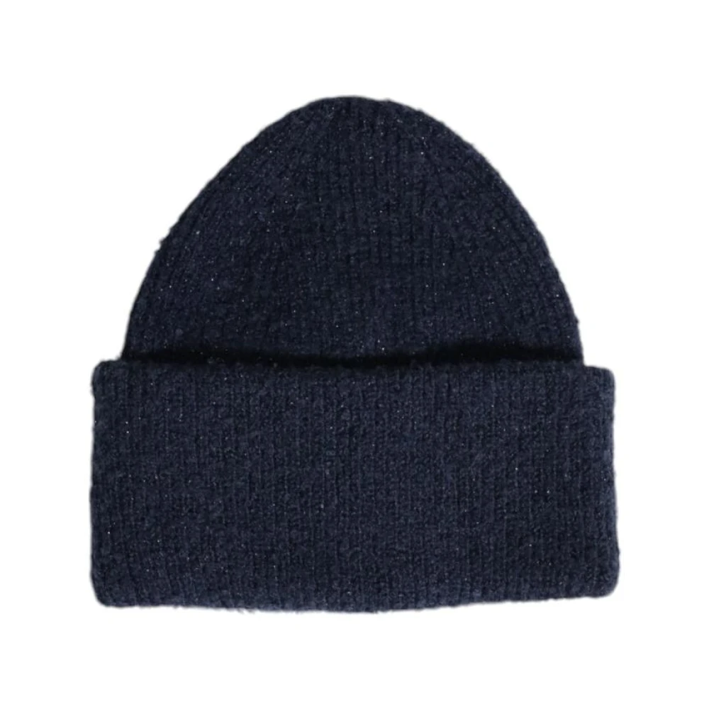 Pieces, Damen, Mütze, Pcpyron Lurex Hood Noos Bc, Blau, (One Size) - Bild 4
