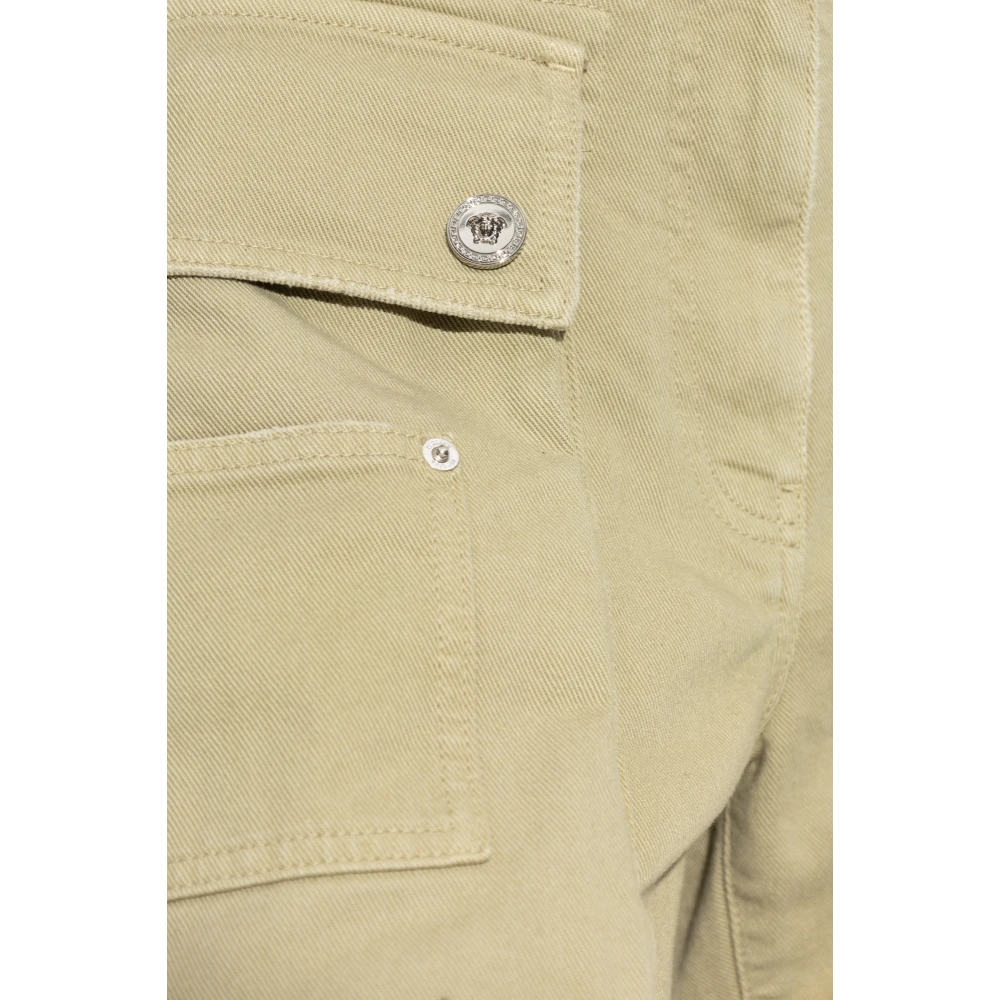 Versace Cargo-shorts Beige Dames