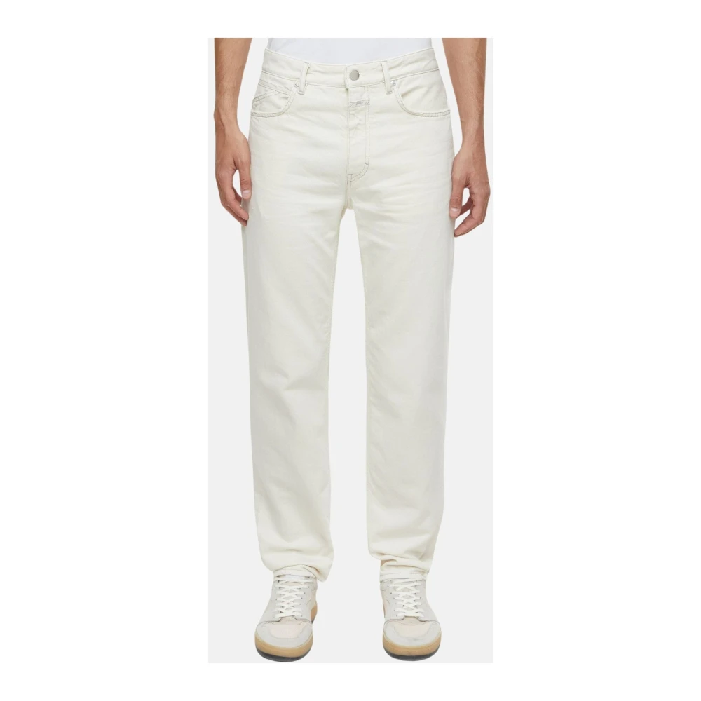 closed Klassieke Denim Jeans White Heren
