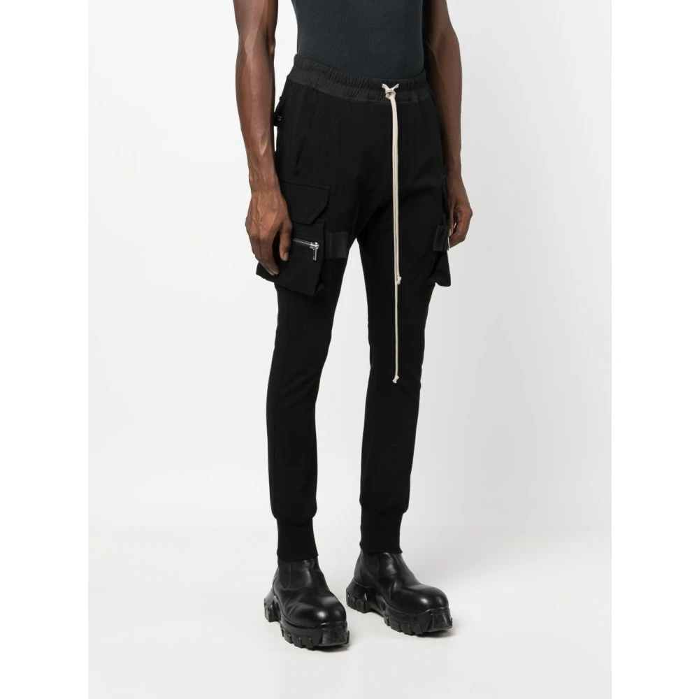 Rick Owens Mastodon Cargo joggingbroek Black Heren