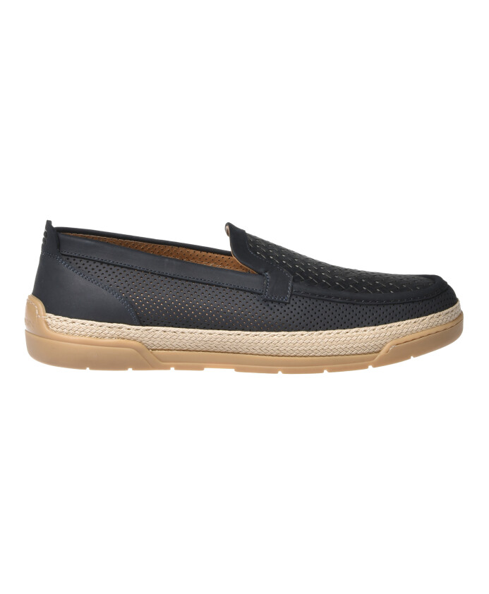 loafer-in-perforated-nubuck-and-blue-weave-print