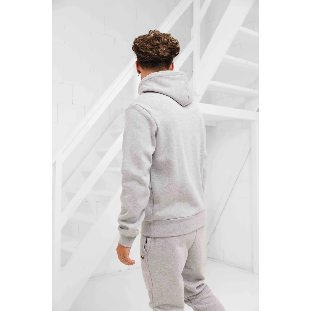 Lacoste Hoodie Tracksuit Gray Heren