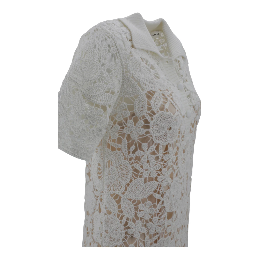 P.a.r.o.s.h. Crème Jurk Abito Copper Beige Dames