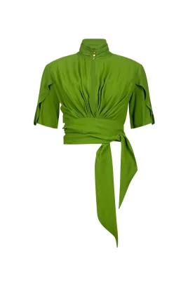 Gathered Blouse
