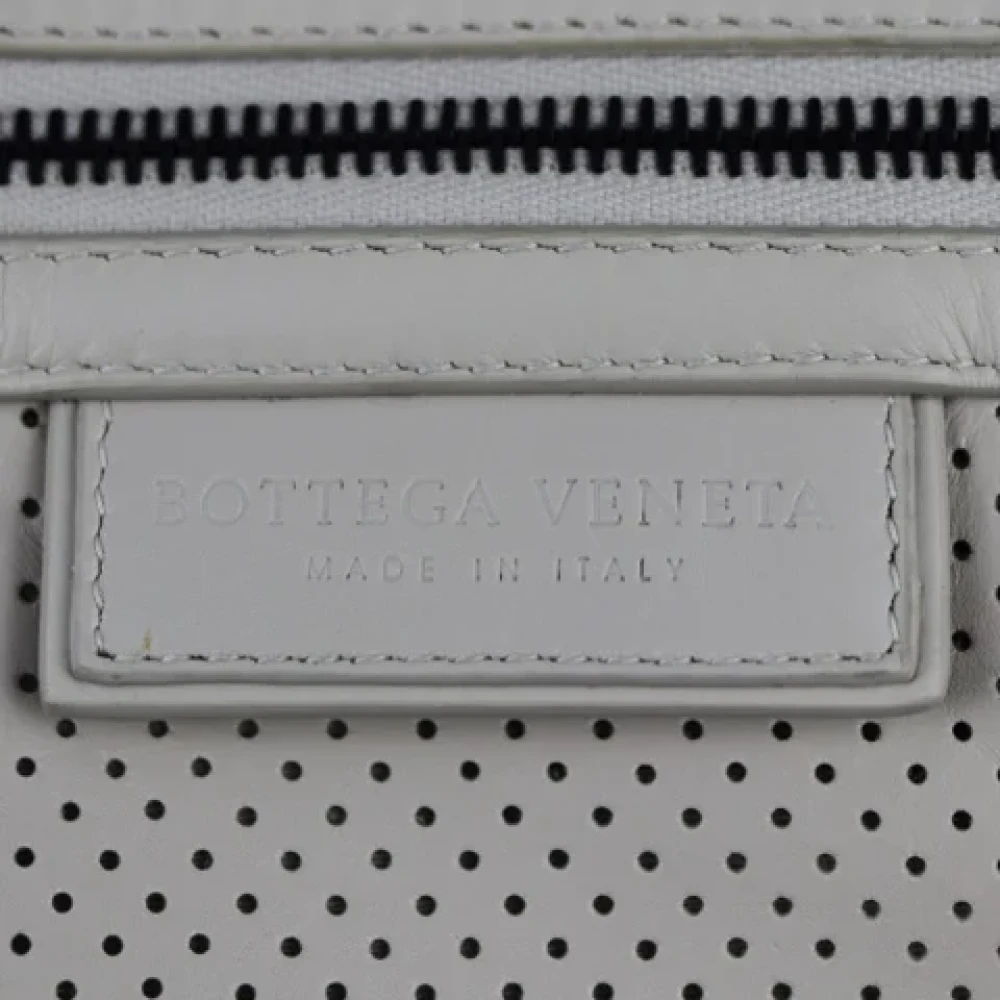 Bottega Veneta Vintage Pre-owned Leather pouches Gray Dames