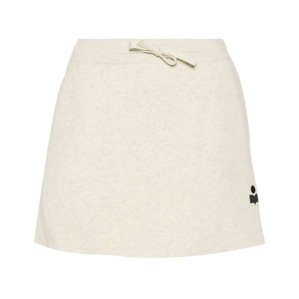 Isabel Marant Étoile Mêlee Gebreide Rok met Koord Gray Dames