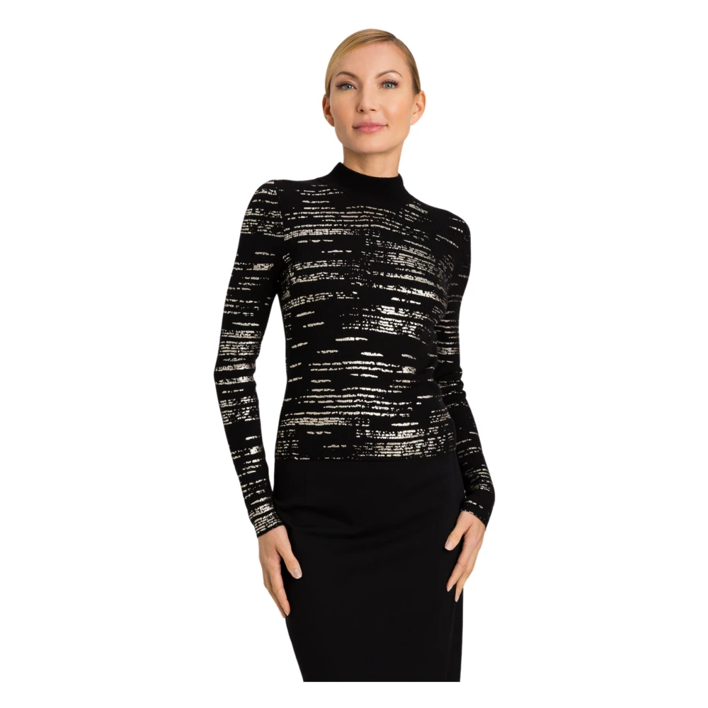 Twinset Metallic Squiling Woltrui Black Dames