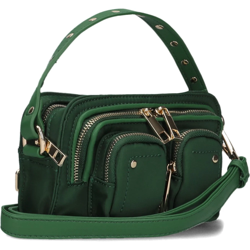 Núnoo Helena Nylon Schoudertas Groen Green Dames