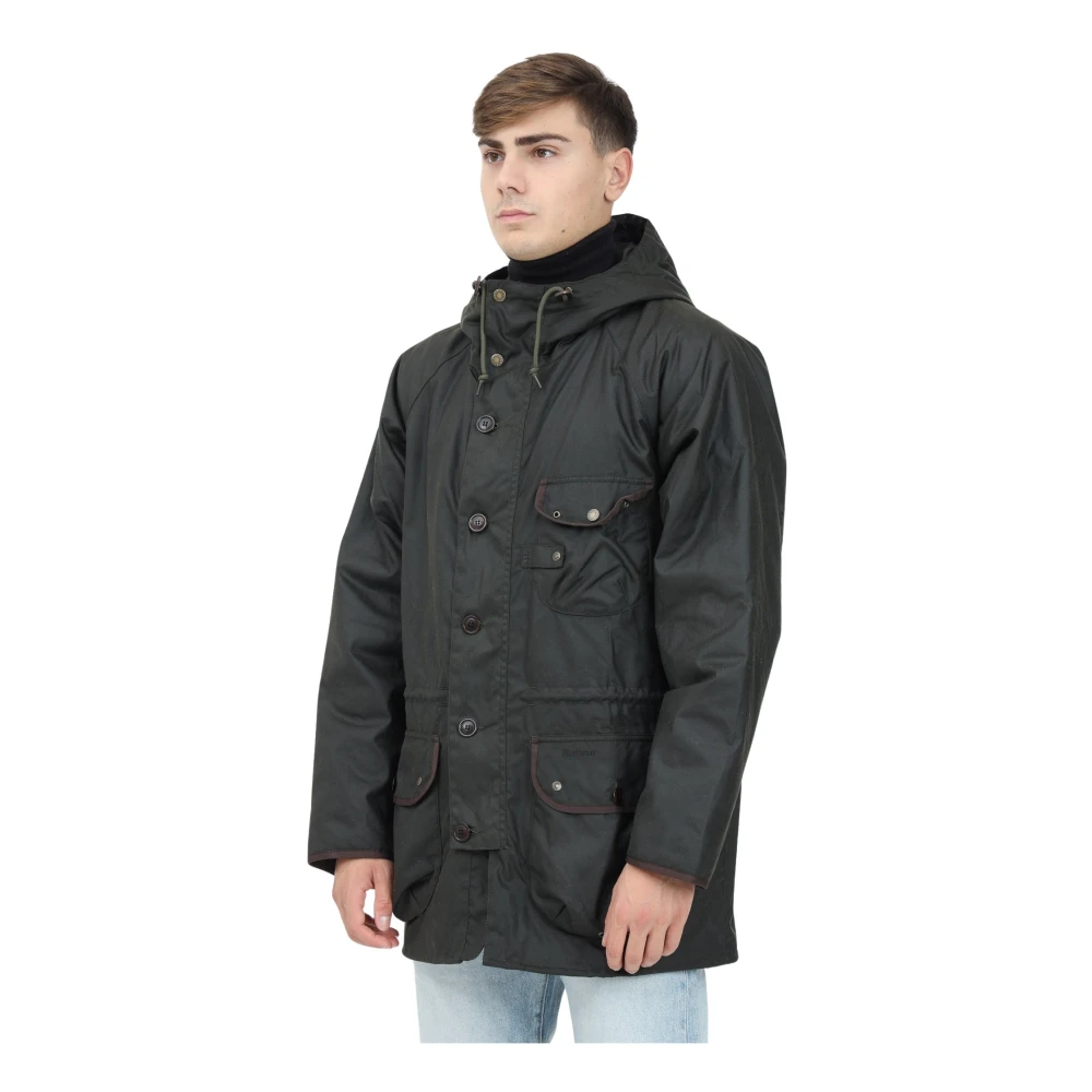 Barbour Field Parka voor mannen Green Heren