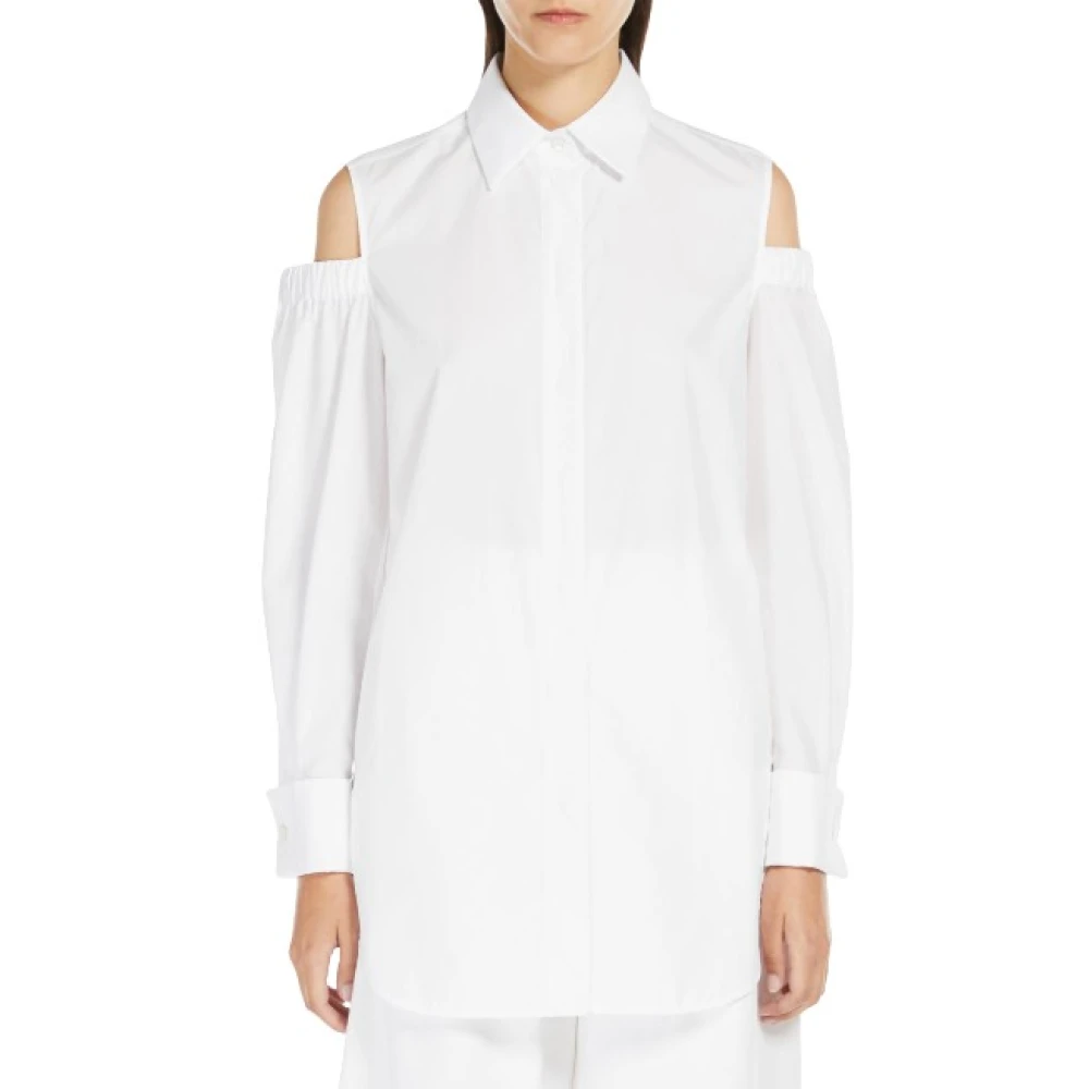 Max Mara Witte Jassen voor Vrouwen White Dames