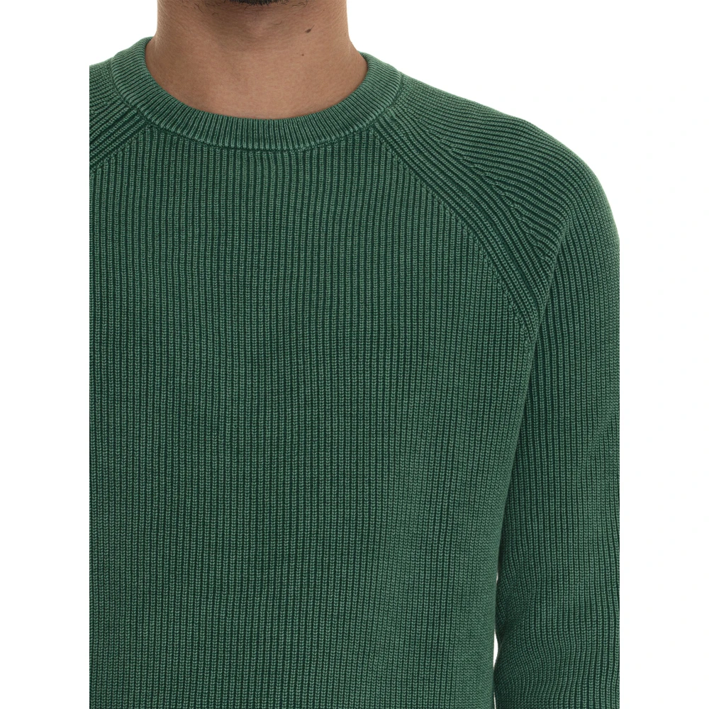 Gant Stone Washed Raglan Mouw Katoenen Trui Green Heren