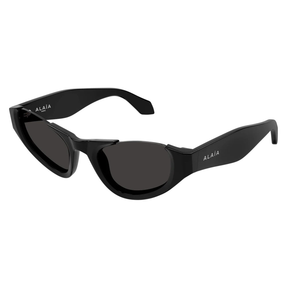 Alaïa Unisex Black Cat Eye 76 Sunglasses