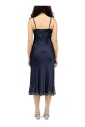robe-longue-bleue-avec-inserts-en-dentelle