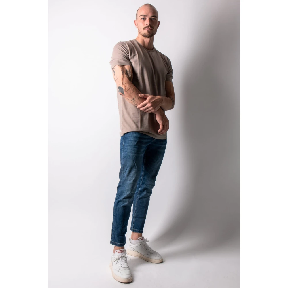 Kiefermann Taupe Hero T-Shirt Beige Heren