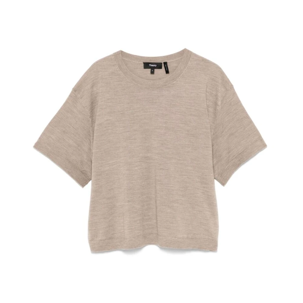 Merino Ull Crew Neck T-skjorte