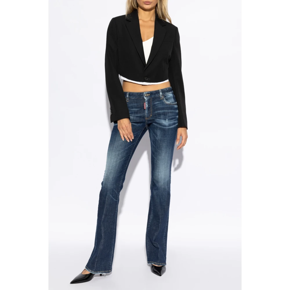 Dsquared2 Jeans Flare Blue Dames