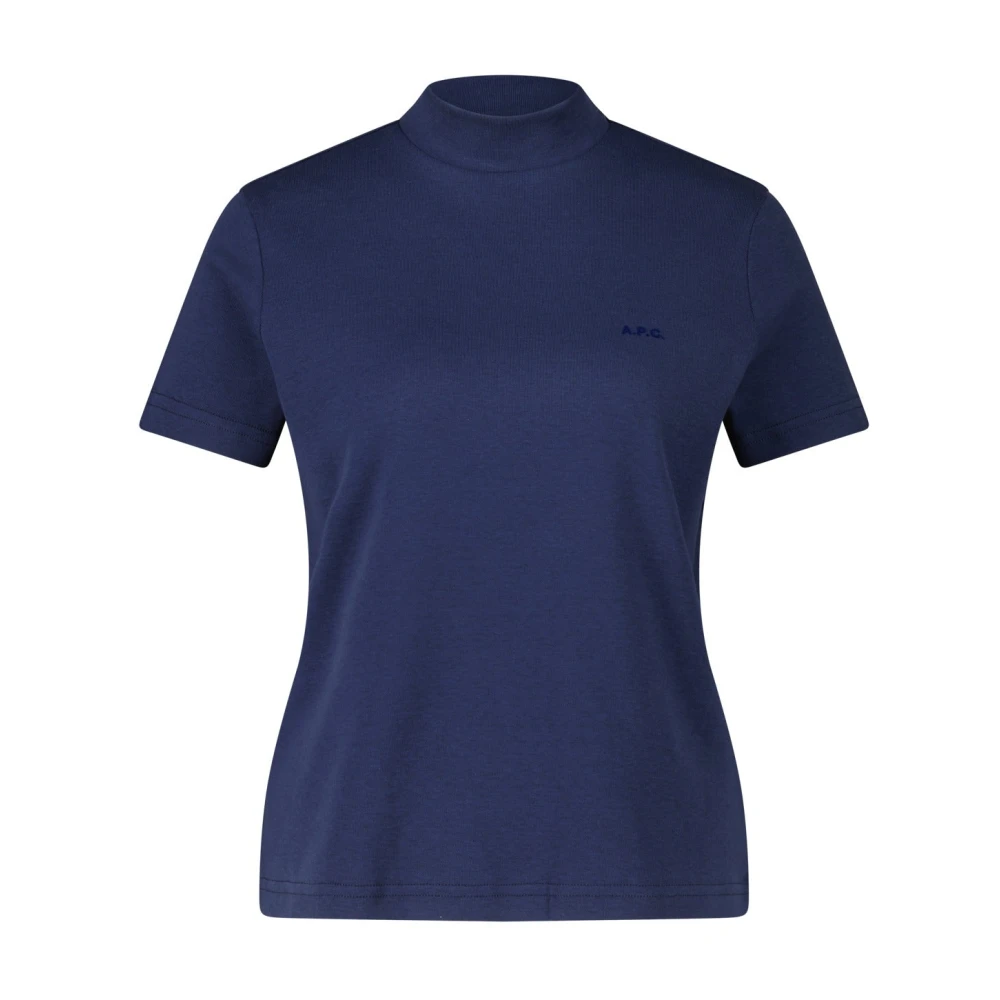 A.p.c. - Tops > T-Shirts - Blue - A.p.c. - Modalova