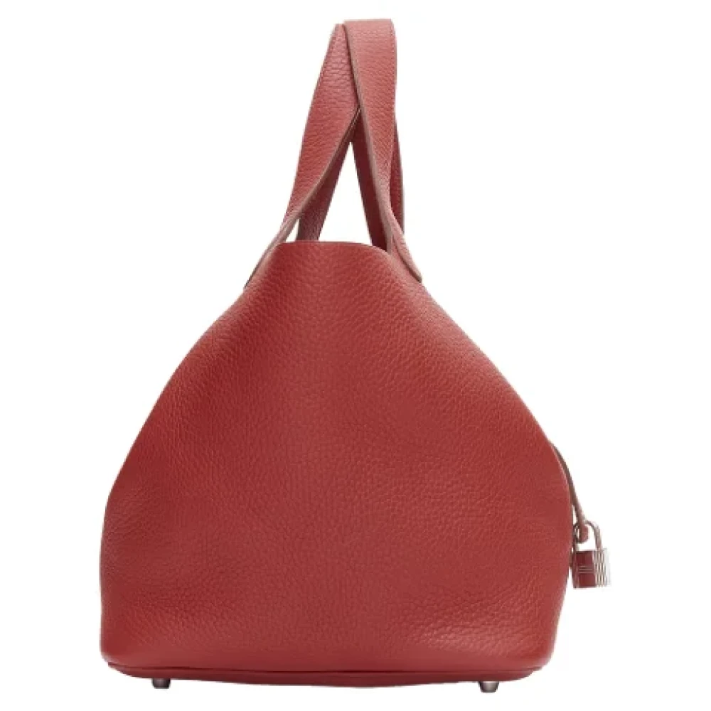 Hermès Vintage Pre-owned Leather totes Red Dames