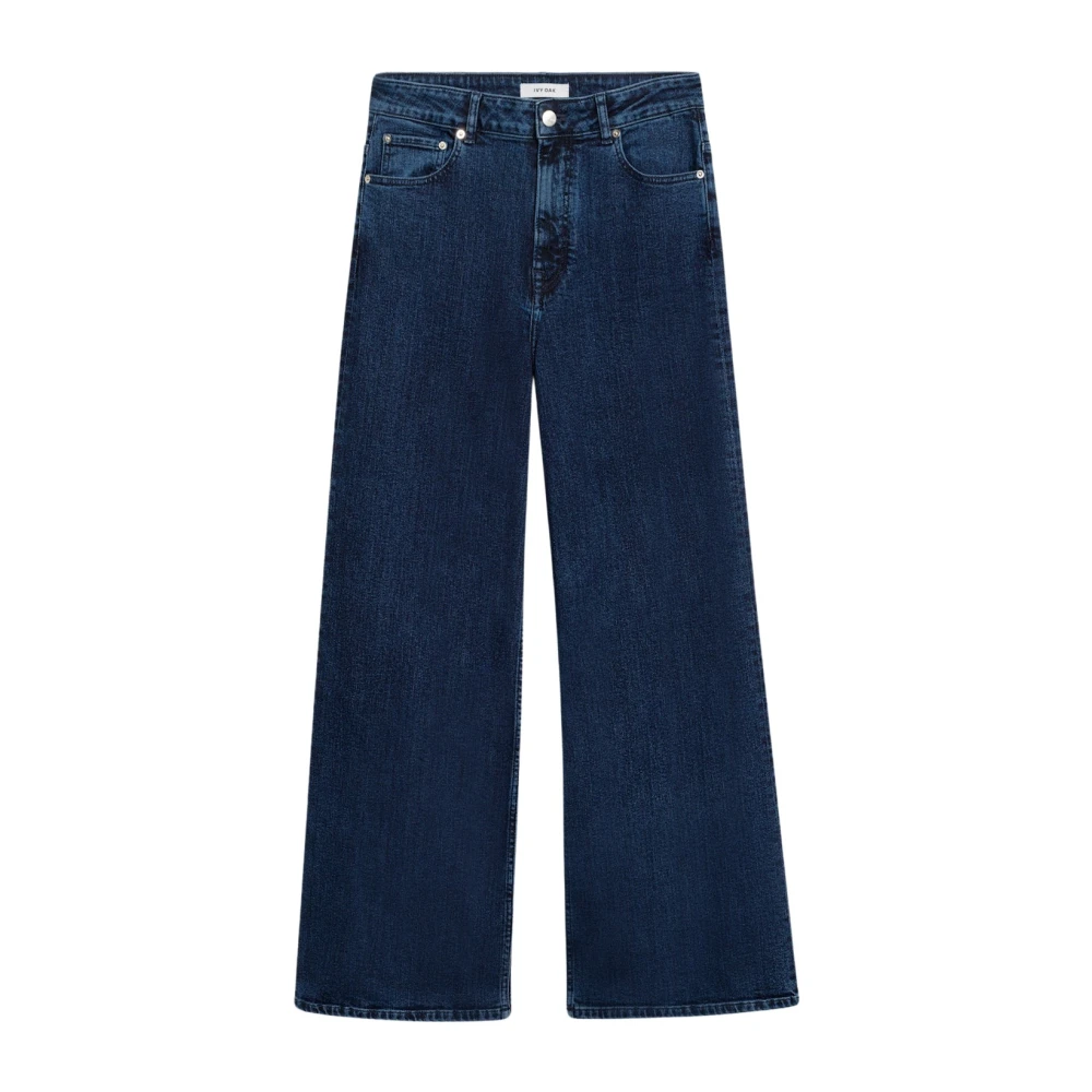 IVY OAK Hoge taille denim jeans Blue Dames