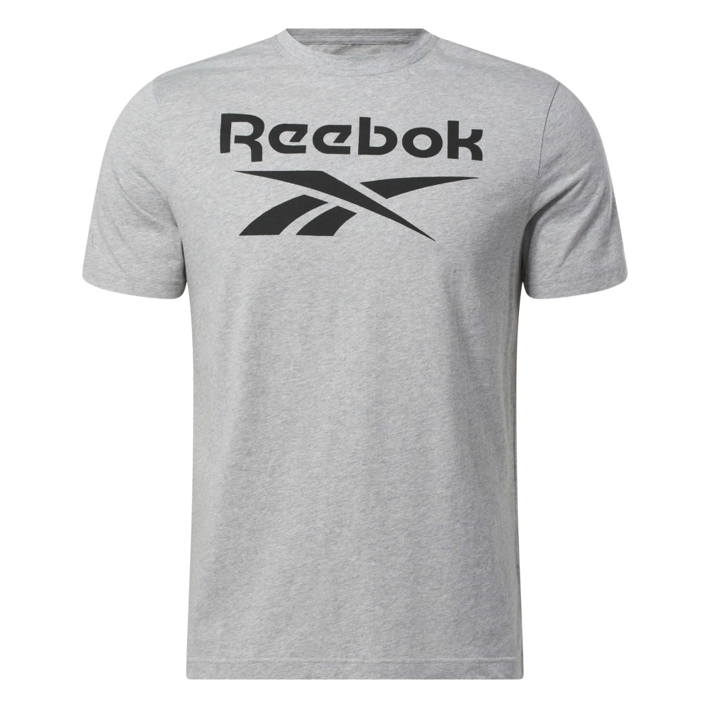 Reebok Ri Big Stacked T-shirt Gray Heren