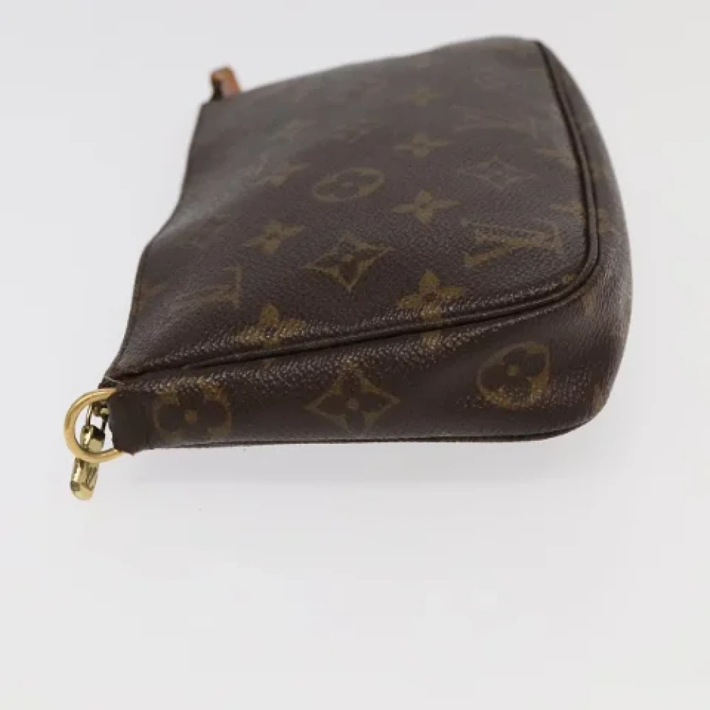 Louis Vuitton Vintage Pre-owned Canvas pouches Brown Dames