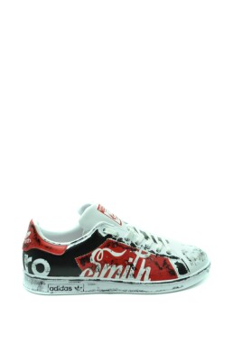 print-leather-lace-up-sneakers