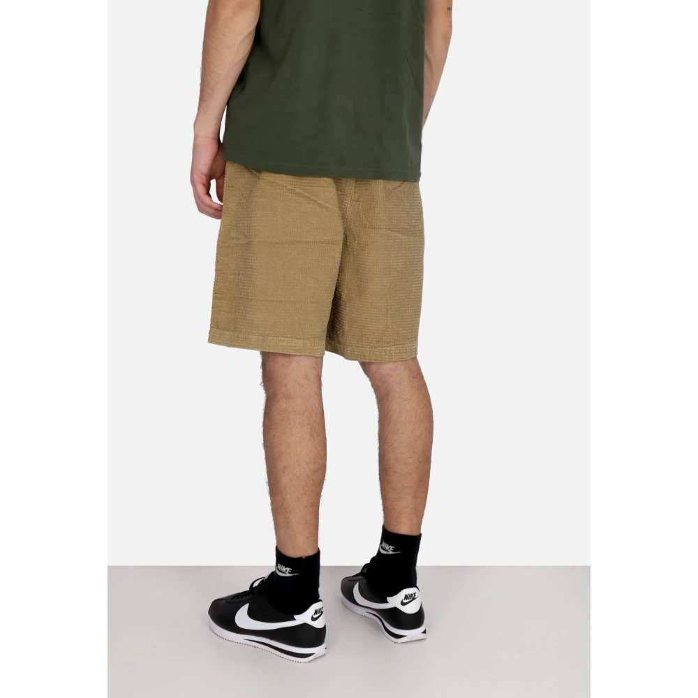 Element Khaki Cord Walkshort Heren Shorts Beige Heren