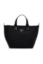nylon-handbag-with-faux-leather-trim